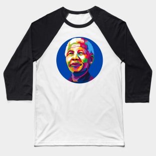 Nelson mandela pop art Baseball T-Shirt